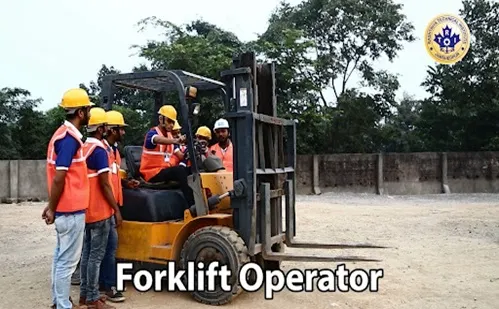 Forklift operator training